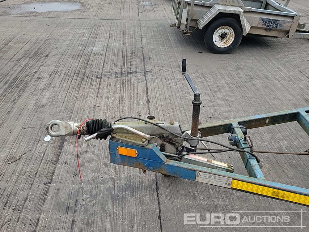 Gépszállító utánfutó Steve Vick 50/90: 11 kép.