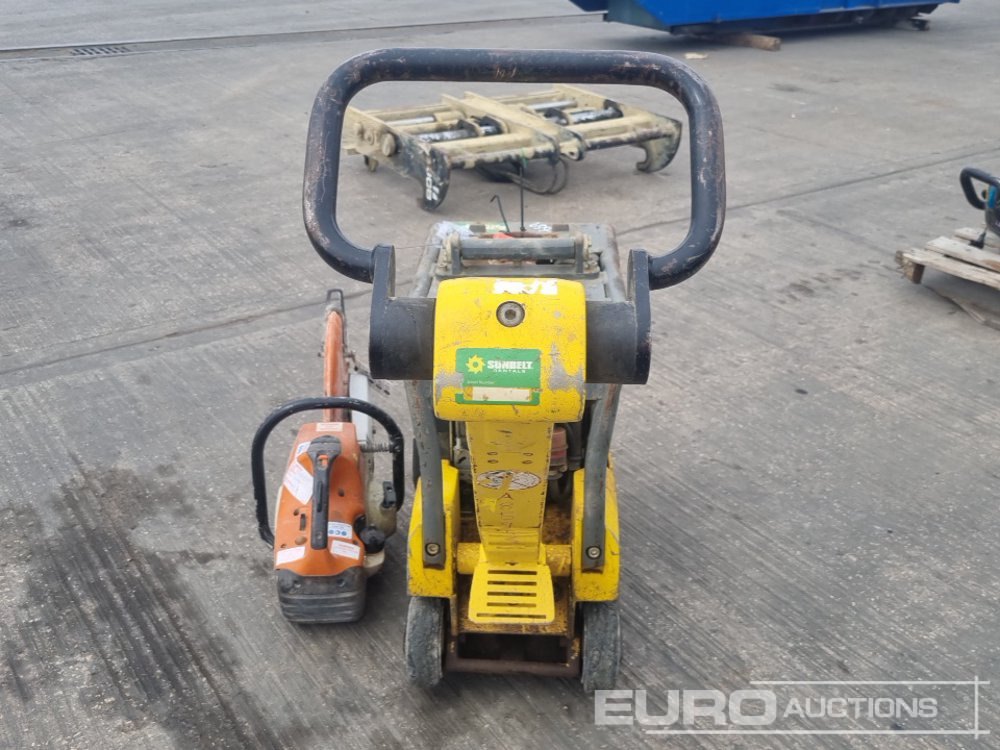 Stihl Petrol Concrete Saw, Wacker Neuson DPU2540H Diesel Compaction Plate - Aszfaltozó gép: 4 kép. Stihl Petrol Concrete Saw, Wacker Neuson DPU2540H Diesel Compaction Plate - Aszfaltozó gép: 4 kép.