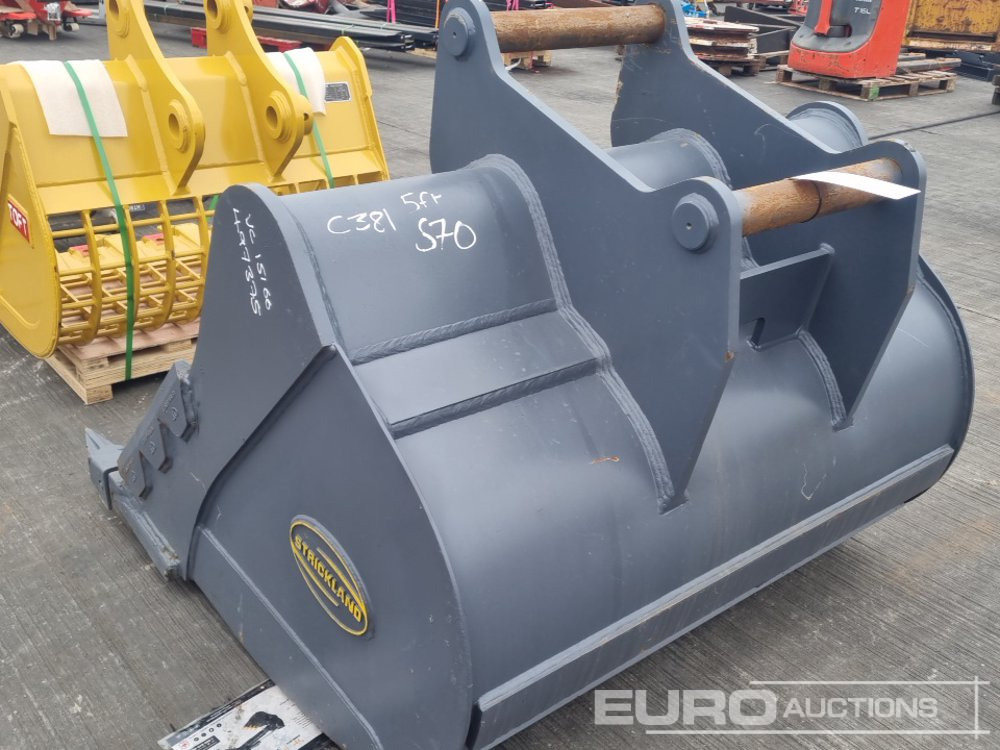 Strickland 60" Digging Bucket S70 Hitch to suit 18-33 Ton Excavator - Kanál: 3 kép. Strickland 60" Digging Bucket S70 Hitch to suit 18-33 Ton Excavator - Kanál: 3 kép.