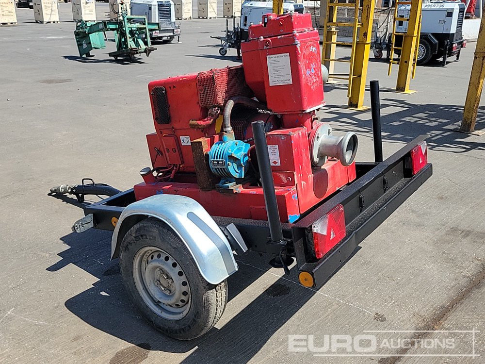 Sykes Single Axle 4" Water Pump, Diesel Engine - Vízszivattyú: 3 kép. Sykes Single Axle 4" Water Pump, Diesel Engine - Vízszivattyú: 3 kép.