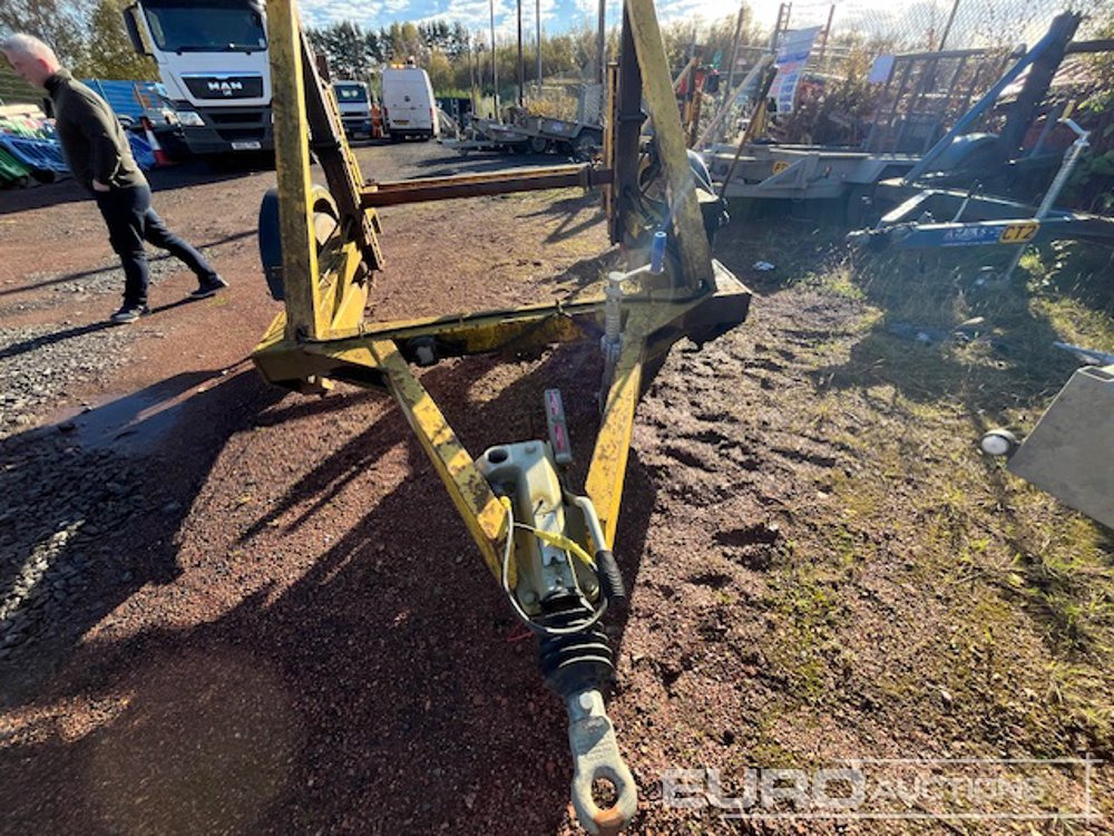 TRAILER & WINCH SOLUTIONS LTD Single Axle Cable Drum Trailer - Gépszállító utánfutó: 2 kép. TRAILER & WINCH SOLUTIONS LTD Single Axle Cable Drum Trailer - Gépszállító utánfutó: 2 kép.