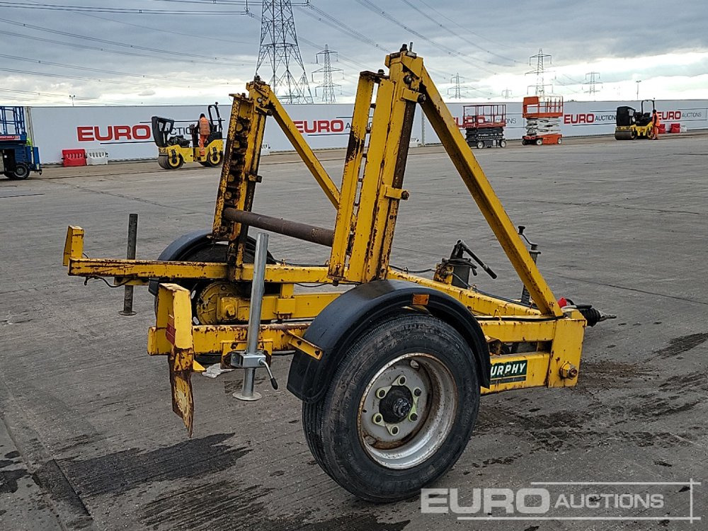 TRAILER & WINCH SOLUTIONS LTD Single Axle Cable Reel Trailer - Gépszállító utánfutó: 5 kép. TRAILER & WINCH SOLUTIONS LTD Single Axle Cable Reel Trailer - Gépszállító utánfutó: 5 kép.