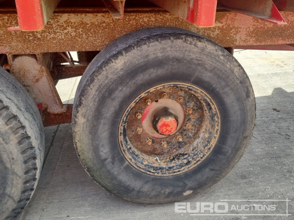 Mezőgazdasági pótkocsi Thynne Twin Axle Draw Bar Hydraulic Bulk Tipping Trailer, Aluminium Body: 15 kép.