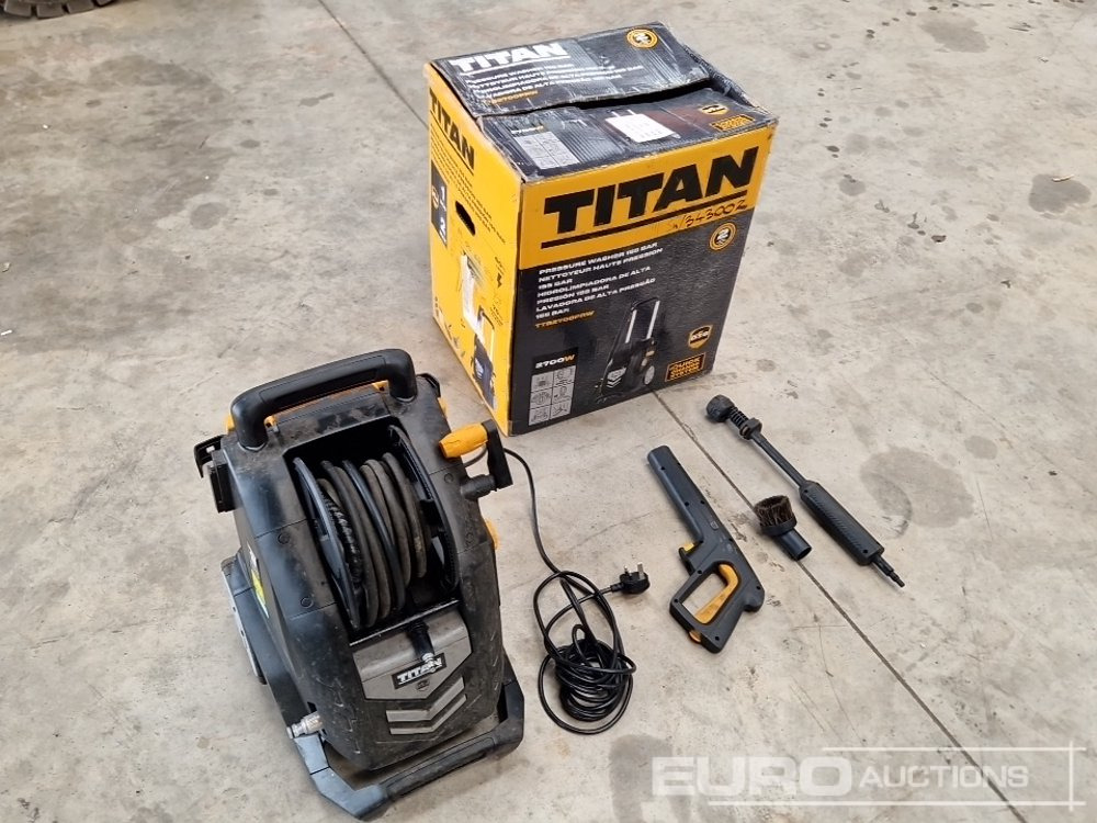 Titan TTB2700PRW High Pressure Washer - Magasnyomású mosó: 1 kép. Titan TTB2700PRW High Pressure Washer - Magasnyomású mosó: 1 kép.