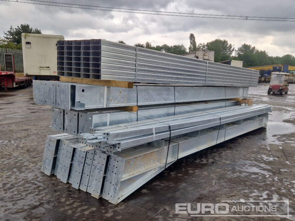 Unused 100 x 40 x 20 Galvanised Steel Frame Building - Konténerház: 5 kép. Unused 100 x 40 x 20 Galvanised Steel Frame Building - Konténerház: 5 kép.
