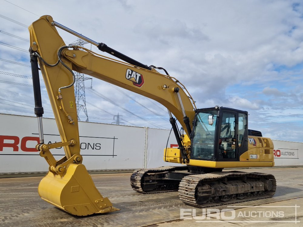 Unused 2024 CAT 323D3 - Lánctalpas kotró: 1 kép. Unused 2024 CAT 323D3 - Lánctalpas kotró: 1 kép.
