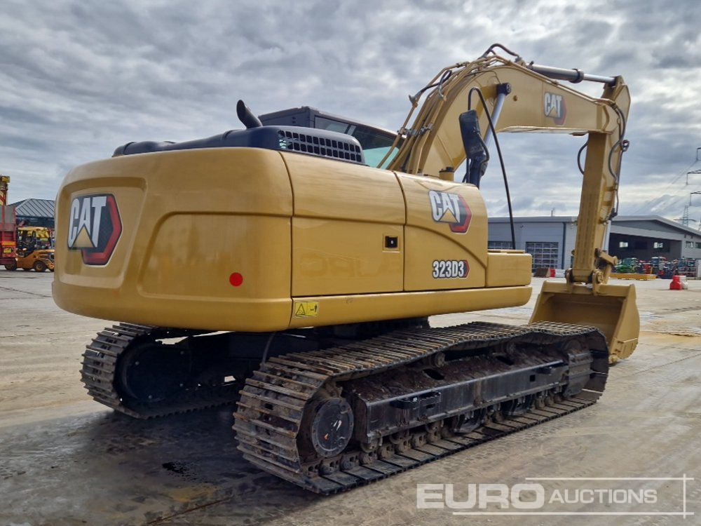 Unused 2024 CAT 323D3 - Lánctalpas kotró: 5 kép. Unused 2024 CAT 323D3 - Lánctalpas kotró: 5 kép.