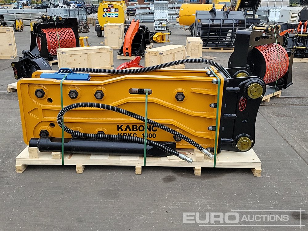 Unused 2024 KBKC 1400 - Hidraulikus törőfej: 2 kép. Unused 2024 KBKC 1400 - Hidraulikus törőfej: 2 kép.