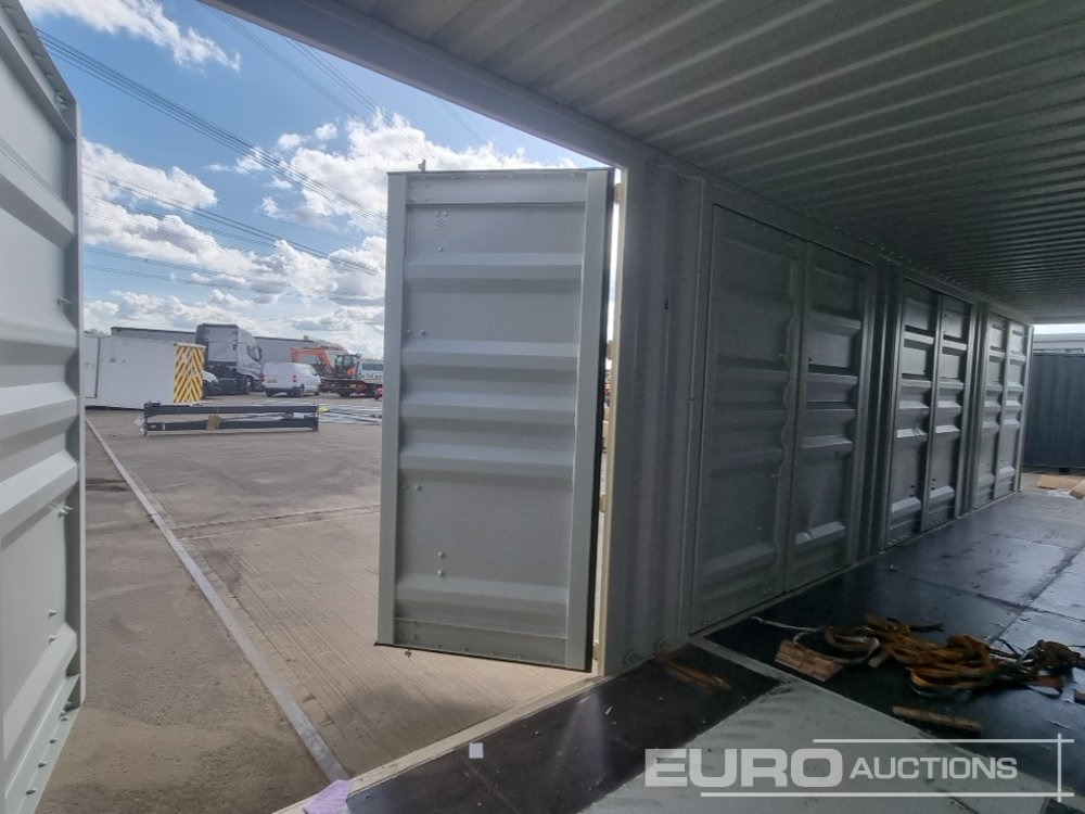 Tengeri konténer Unused 2025 40' x 8' Container, 4 Side Doors, End Door (Cannot Be Reconsigned): 16 kép.