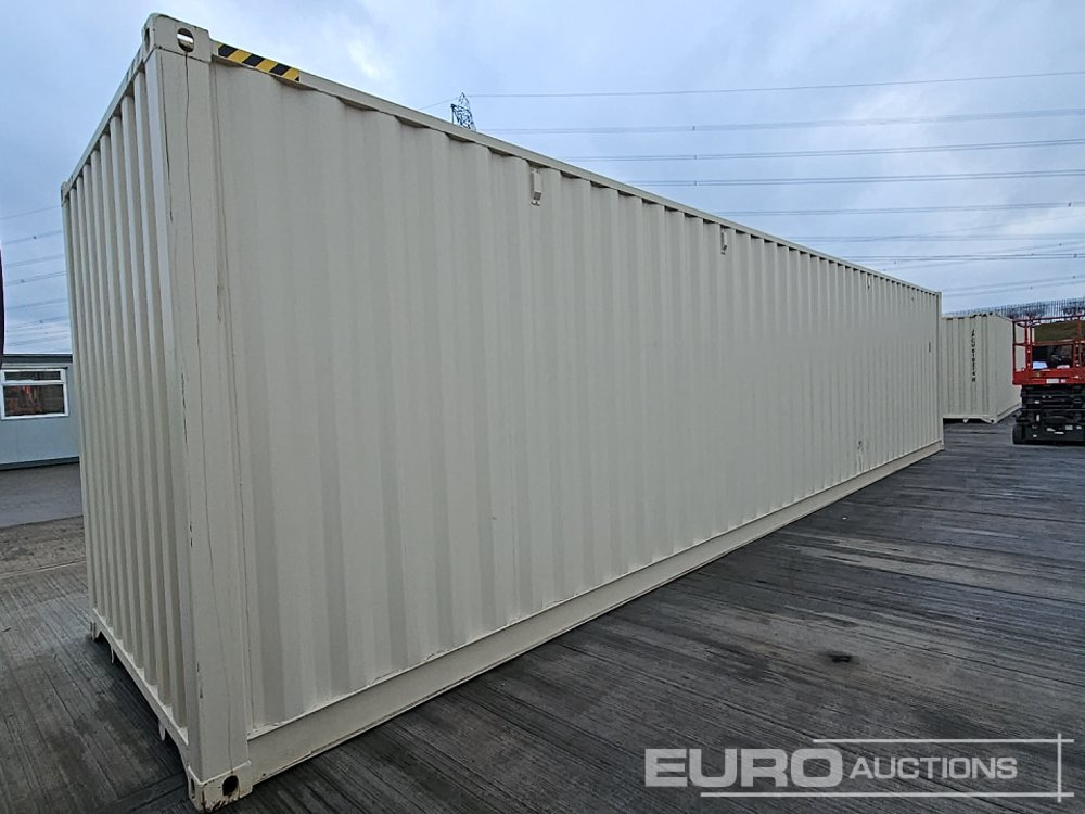 Unused 2025 40' x 8' High Cube Container, 2 Side Doors, 1 End Door (Cannot Be Reconsigned) - Tengeri konténer: 3 kép. Unused 2025 40' x 8' High Cube Container, 2 Side Doors, 1 End Door (Cannot Be Reconsigned) - Tengeri konténer: 3 kép.