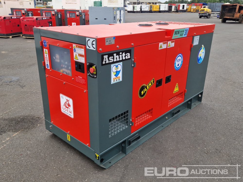 Unused 2025 Ashita Power AG3-30 - Áramfejlesztő: 1 kép. Unused 2025 Ashita Power AG3-30 - Áramfejlesztő: 1 kép.