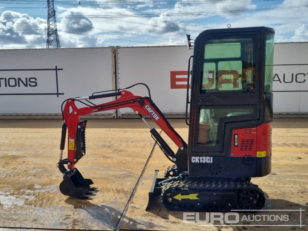 Unused 2025 Captok CK13C - Minikotró: 2 kép. Unused 2025 Captok CK13C - Minikotró: 2 kép.