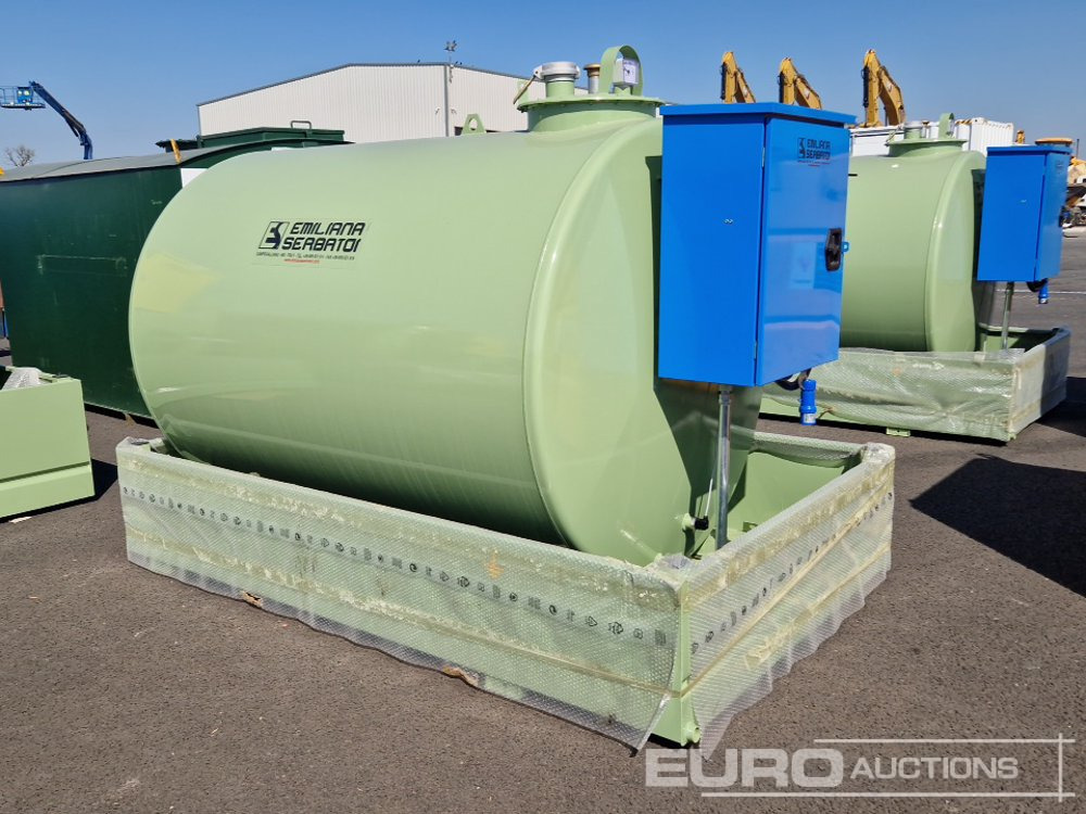 Unused 2025 Emiliana Serbatoi TF3/50 3000 Litre Fuel Tank, Meter, 240 Volt Pump - Tároló tartály: 5 kép. Unused 2025 Emiliana Serbatoi TF3/50 3000 Litre Fuel Tank, Meter, 240 Volt Pump - Tároló tartály: 5 kép.