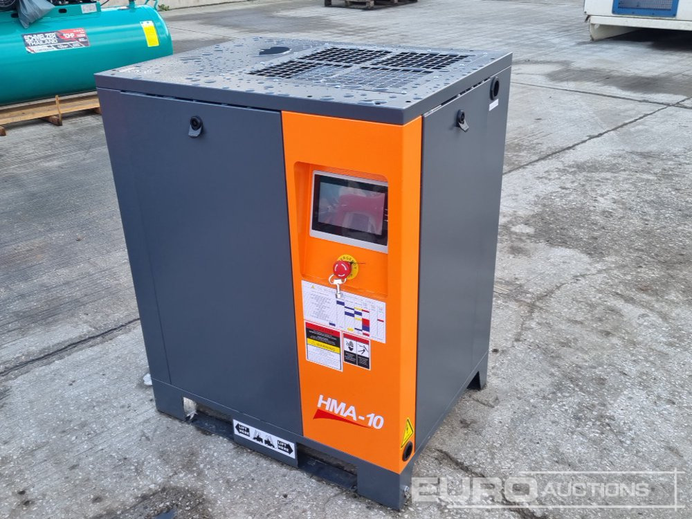 Unused 2025 HMA HMA-10 - Légkompresszor: 1 kép. Unused 2025 HMA HMA-10 - Légkompresszor: 1 kép.