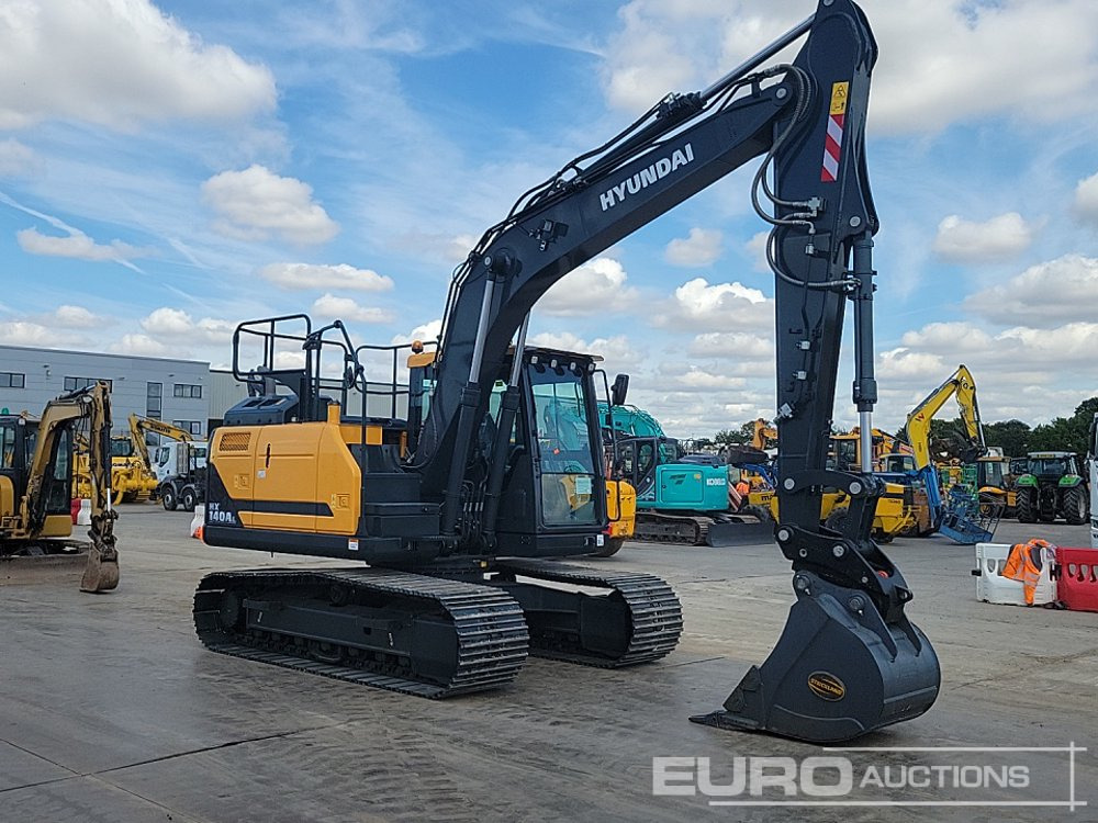 Lánctalpas kotró Unused 2025 Hyundai HX140A L: 7 kép.