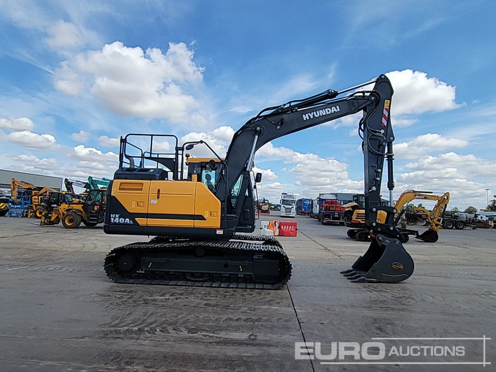 Lánctalpas kotró Unused 2025 Hyundai HX140A L: 6 kép.