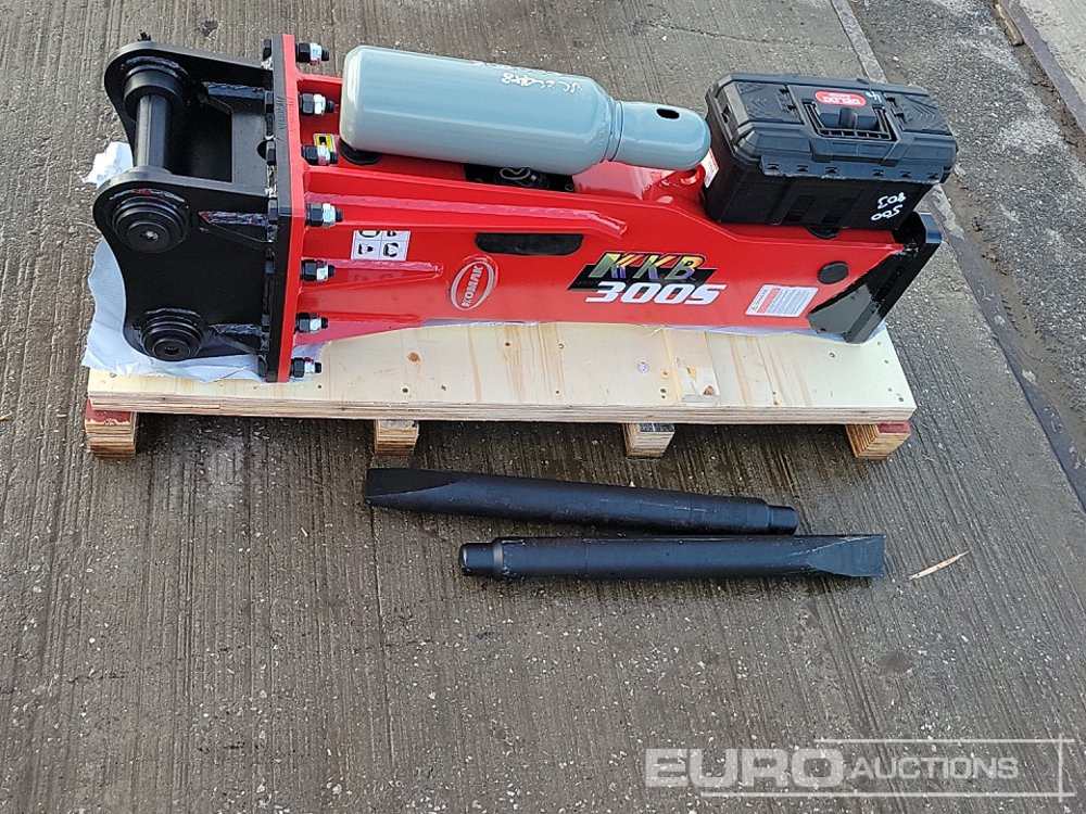 Hidraulikus törőfej Unused 2025 Komak KKB300S: 8 kép. Hidraulikus törőfej Unused 2025 Komak KKB300S: 8 kép.