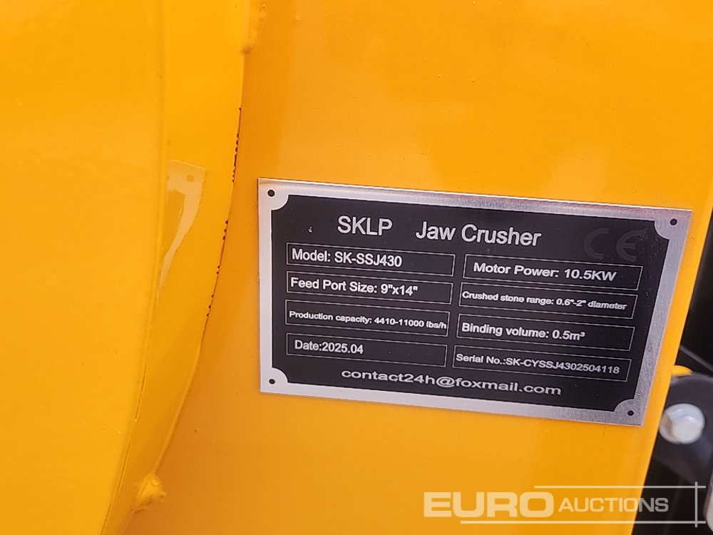 Törőgép Unused 2025 SKLP SK-SSJ430: 32 kép.