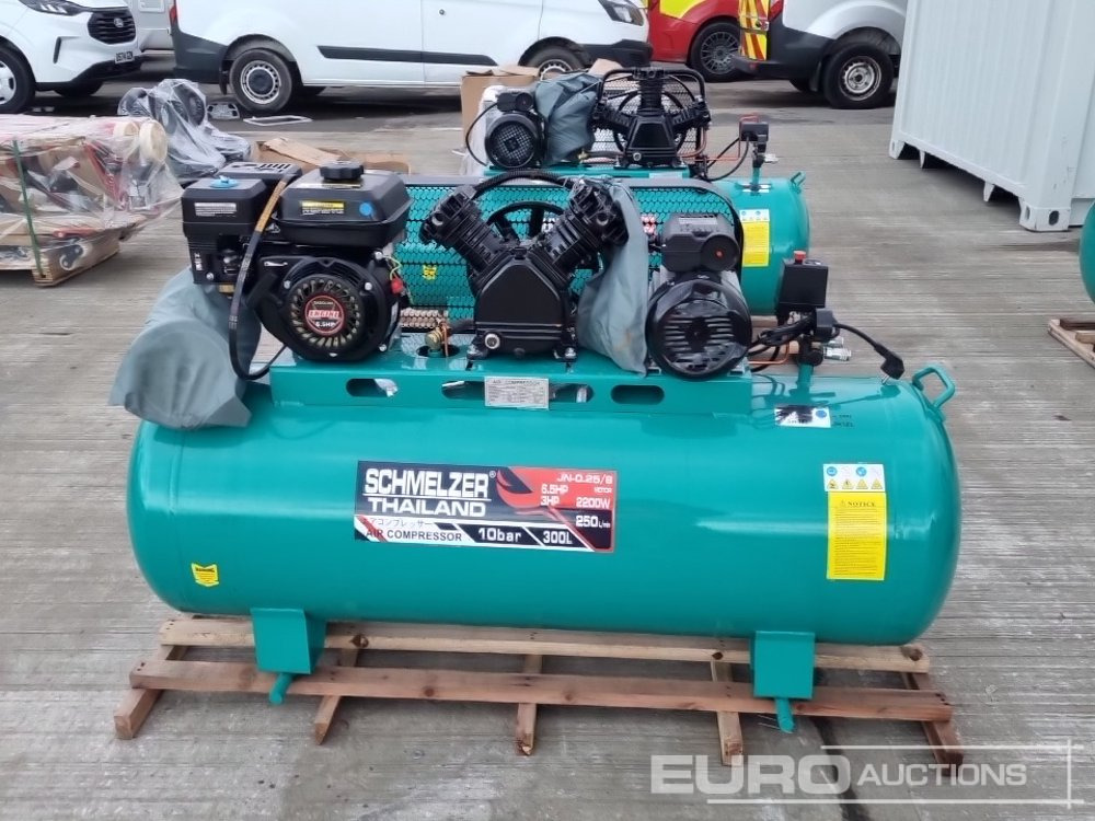 Unused 2025 Schmelzer JN-0.25/8-300L - Légkompresszor: 2 kép. Unused 2025 Schmelzer JN-0.25/8-300L - Légkompresszor: 2 kép.