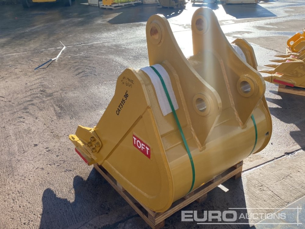 Unused 2025 TOFT 36" Digging Bucket to suit CAT 315 - Kanál: 2 kép. Unused 2025 TOFT 36" Digging Bucket to suit CAT 315 - Kanál: 2 kép.