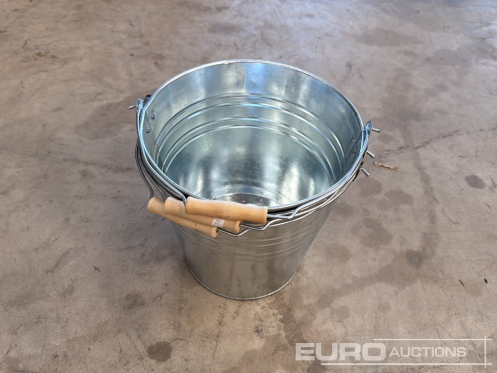 Unused Blackspur Galvanised 5L Buckets (3 of) - Építőipari berendezések: 4 kép. Unused Blackspur Galvanised 5L Buckets (3 of) - Építőipari berendezések: 4 kép.
