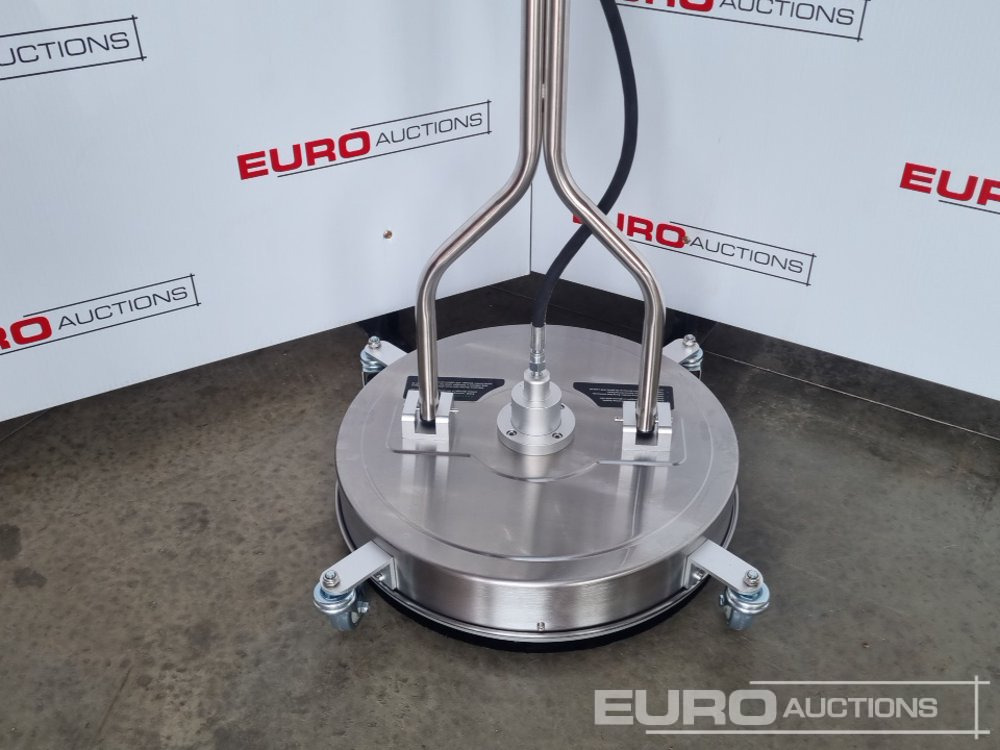 Unused Boss 20" Stainless Steel Pedestrian Surface Cleaner, 280bar, 3 Nozzle Rotary Arm (Max Temp. 82 Degrees) - Építőipari berendezések: 4 kép. Unused Boss 20" Stainless Steel Pedestrian Surface Cleaner, 280bar, 3 Nozzle Rotary Arm (Max Temp. 82 Degrees) - Építőipari berendezések: 4 kép.