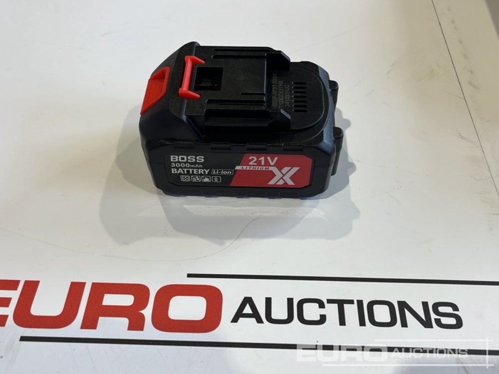 Építőipari berendezések Unused Boss 21 Volt Lithium Battery Cordless Grease Gun: 6 kép.
