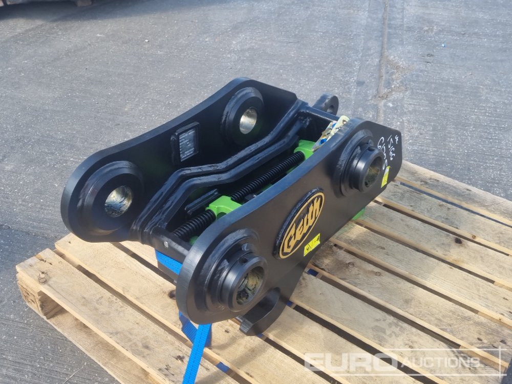 Unused Geith Hydraulic Double Lock QH 65mm Pin to suit 13 Ton Excavator - Gyorscsatlakozó: 5 kép. Unused Geith Hydraulic Double Lock QH 65mm Pin to suit 13 Ton Excavator - Gyorscsatlakozó: 5 kép.