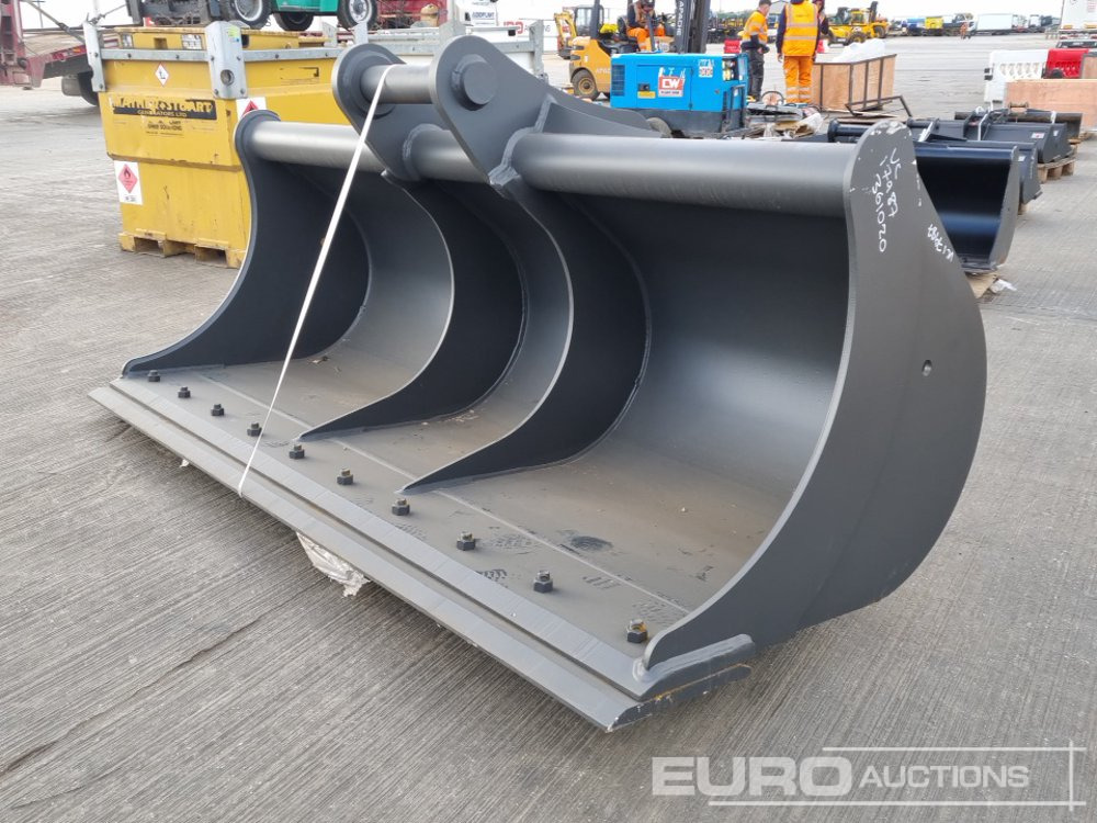 Unused Miller 108" Ditching Bucket 100mm Pin to suit 40 Ton Excavator - Kanál: 5 kép. Unused Miller 108" Ditching Bucket 100mm Pin to suit 40 Ton Excavator - Kanál: 5 kép.