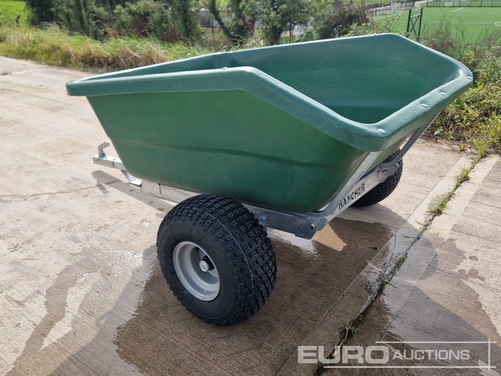 Unused Rancher Tipping Trailer to suit Quad - Gépszállító utánfutó: 3 kép. Unused Rancher Tipping Trailer to suit Quad - Gépszállító utánfutó: 3 kép.
