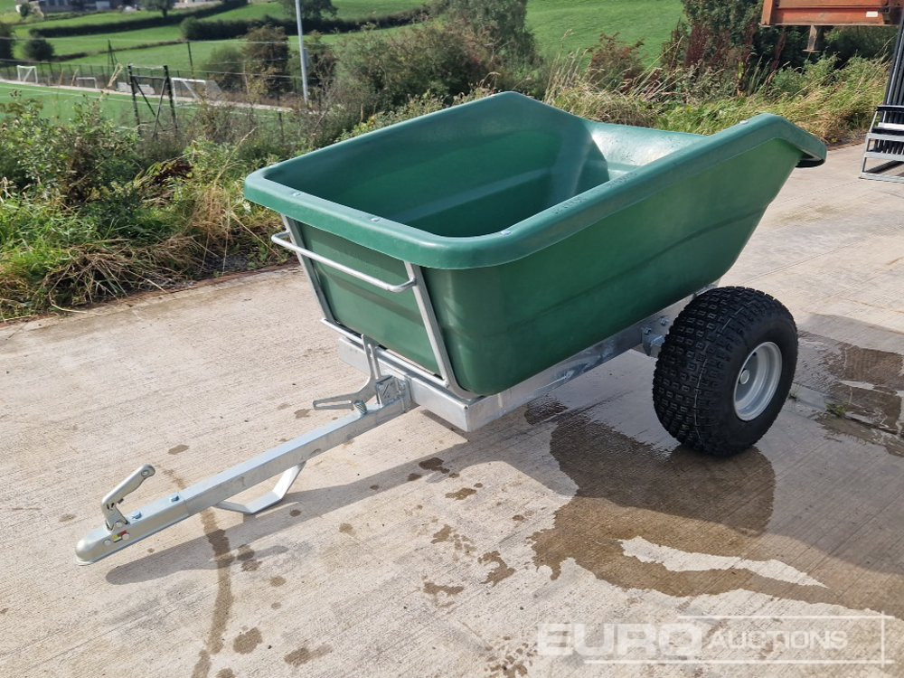 Unused Rancher Tipping Trailer to suit Quad - Gépszállító utánfutó: 1 kép. Unused Rancher Tipping Trailer to suit Quad - Gépszállító utánfutó: 1 kép.