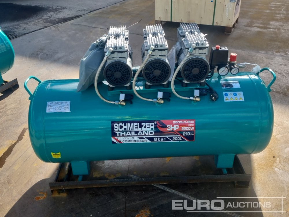 Unused Schmeltzer S800x3-220 - Légkompresszor: 2 kép. Unused Schmeltzer S800x3-220 - Légkompresszor: 2 kép.