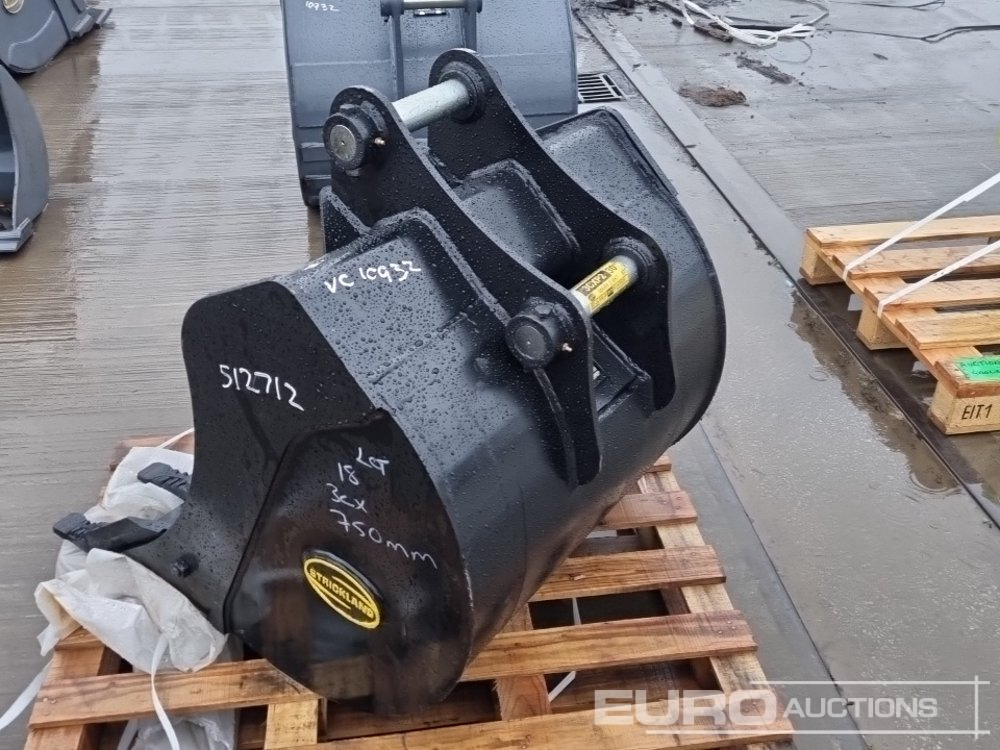 Unused Strickland 30" Digging Bucket 45mm Pin to suit 4-6 Ton Excavator - Kanál: 3 kép. Unused Strickland 30" Digging Bucket 45mm Pin to suit 4-6 Ton Excavator - Kanál: 3 kép.
