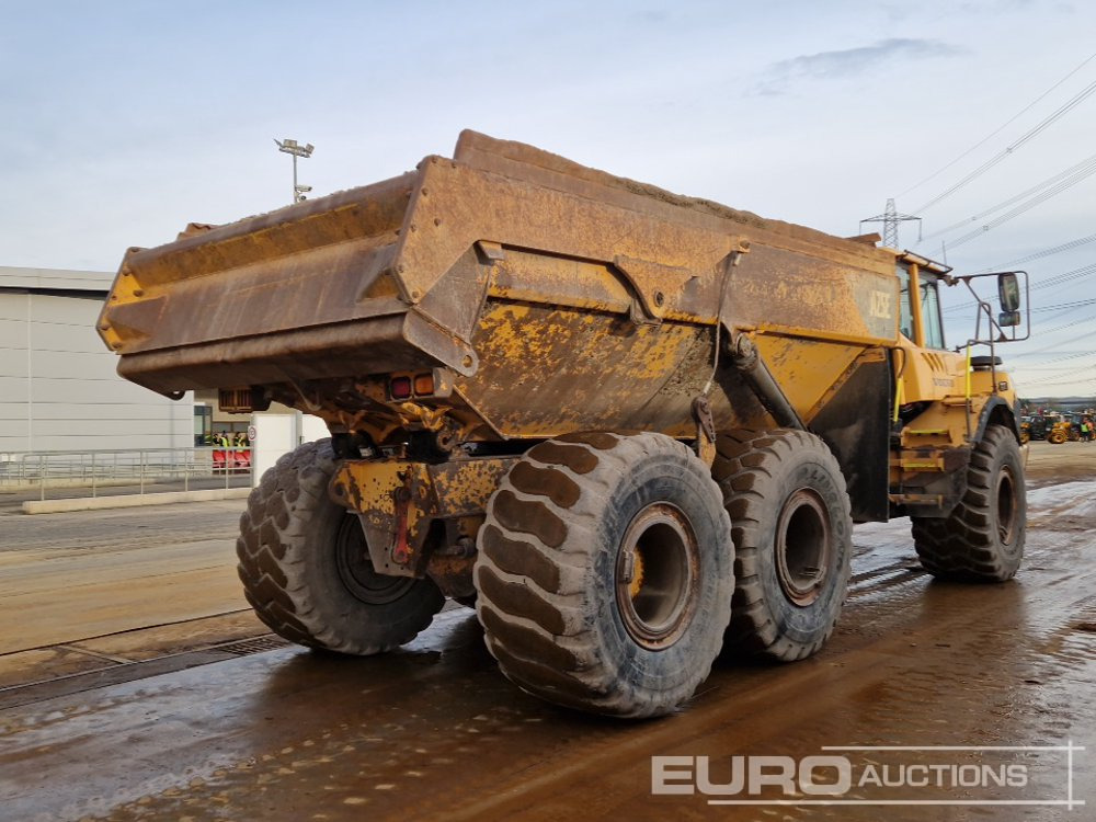 Volvo A25E - Csuklós dömper: 5 kép. Volvo A25E - Csuklós dömper: 5 kép.