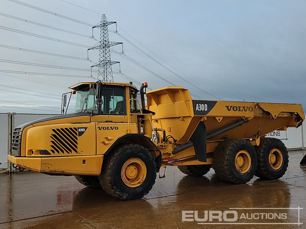 Volvo A30D - Csuklós dömper: 1 kép. Volvo A30D - Csuklós dömper: 1 kép.