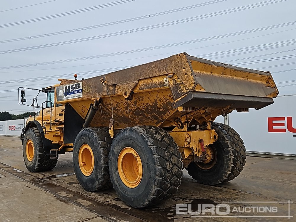 Volvo A40E - Csuklós dömper: 3 kép. Volvo A40E - Csuklós dömper: 3 kép.