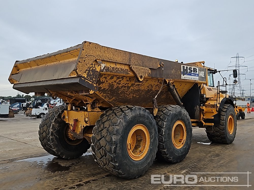 Volvo A40E - Csuklós dömper: 5 kép. Volvo A40E - Csuklós dömper: 5 kép.