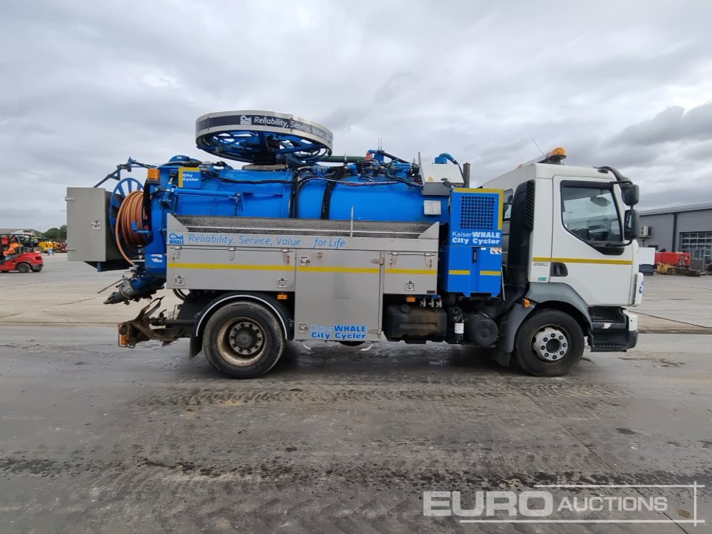 Tartályos teherautó Volvo FL290: 6 kép.