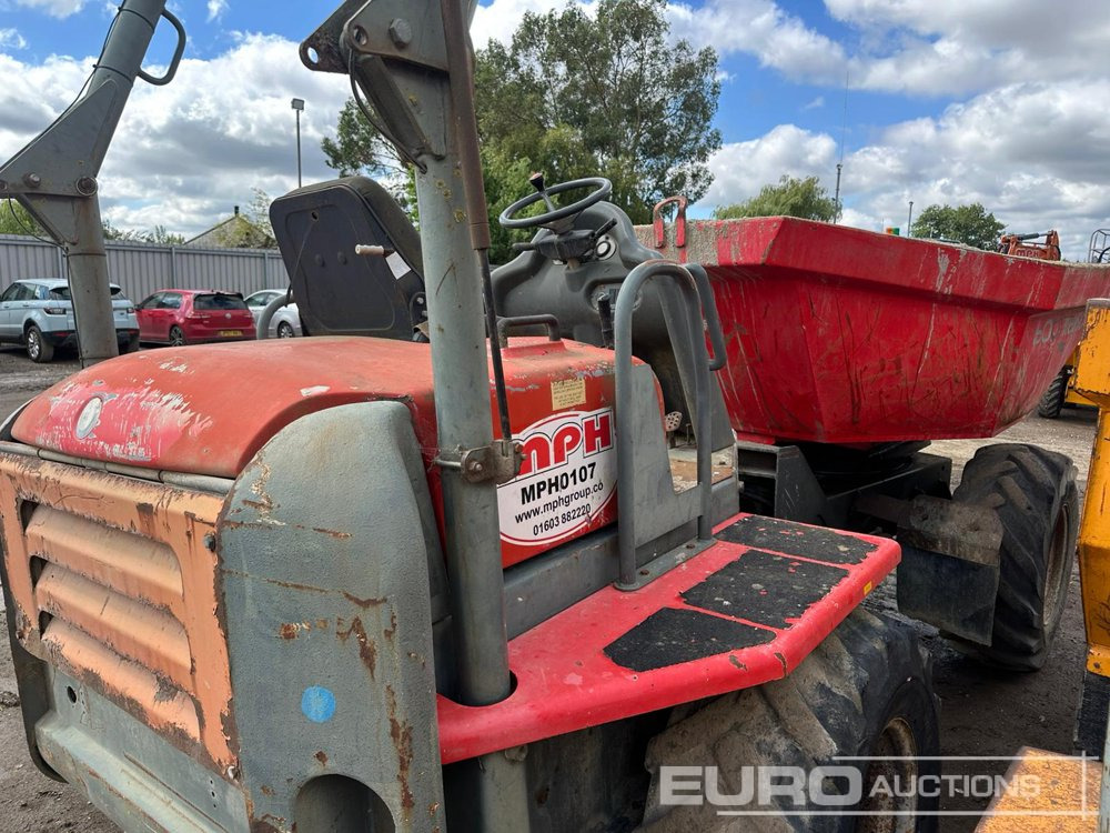 Wacker Neuson 6001 - Minidömper: 5 kép. Wacker Neuson 6001 - Minidömper: 5 kép.