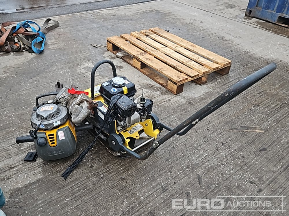 Wacker Neuson Petrol Compaction Plate (Parts Missing), Wacker Neuson Petrol Hand Held Breaker, Pneumatic Hand Held Breaker - Aszfaltozó gép: 5 kép. Wacker Neuson Petrol Compaction Plate (Parts Missing), Wacker Neuson Petrol Hand Held Breaker, Pneumatic Hand Held Breaker - Aszfaltozó gép: 5 kép.