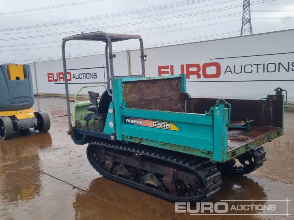 Yanmar C30R-2 - Lánctalpas dömper: 3 kép. Yanmar C30R-2 - Lánctalpas dömper: 3 kép.