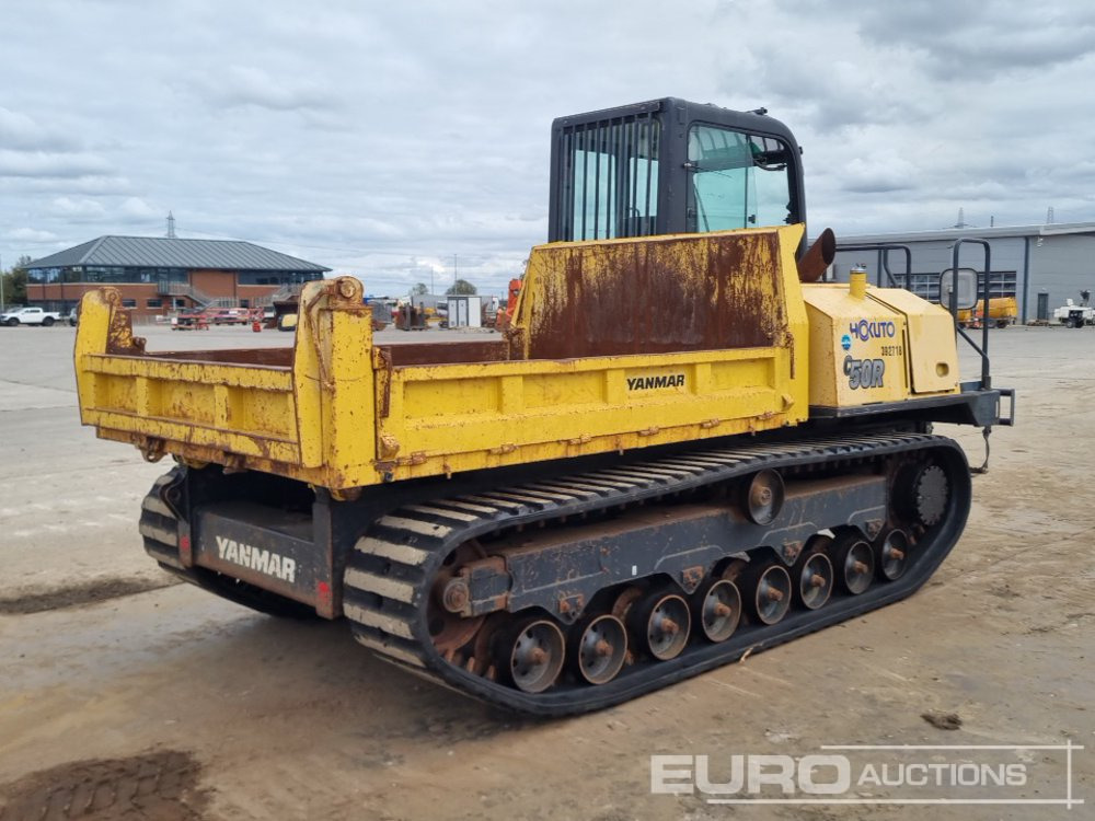 Yanmar C50R-5 - Lánctalpas dömper: 5 kép. Yanmar C50R-5 - Lánctalpas dömper: 5 kép.