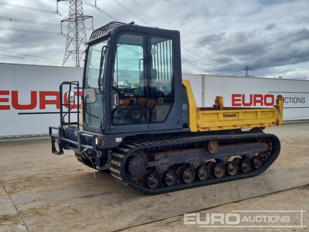 Yanmar C50R-5 - Lánctalpas dömper: 1 kép. Yanmar C50R-5 - Lánctalpas dömper: 1 kép.