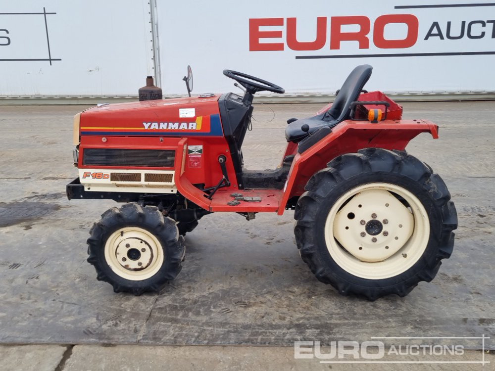 Yanmar F16D - Kistraktor: 2 kép. Yanmar F16D - Kistraktor: 2 kép.