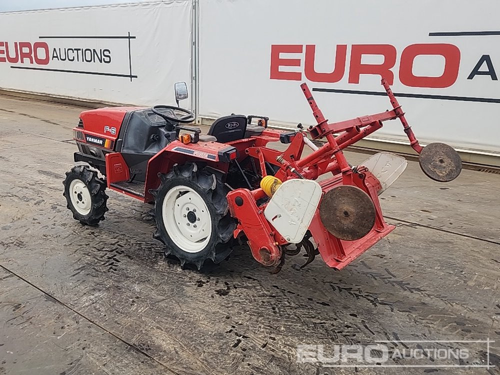 Yanmar F6 - Kistraktor: 3 kép. Yanmar F6 - Kistraktor: 3 kép.