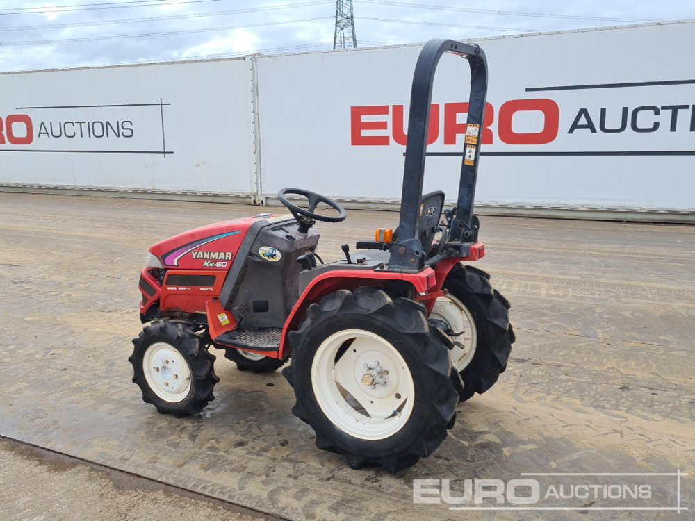 Yanmar KE-60 - Kistraktor: 3 kép. Yanmar KE-60 - Kistraktor: 3 kép.