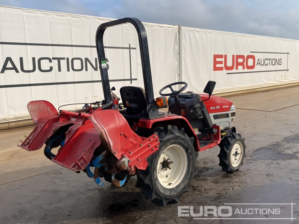 Yanmar KE14 - Kistraktor: 5 kép. Yanmar KE14 - Kistraktor: 5 kép.