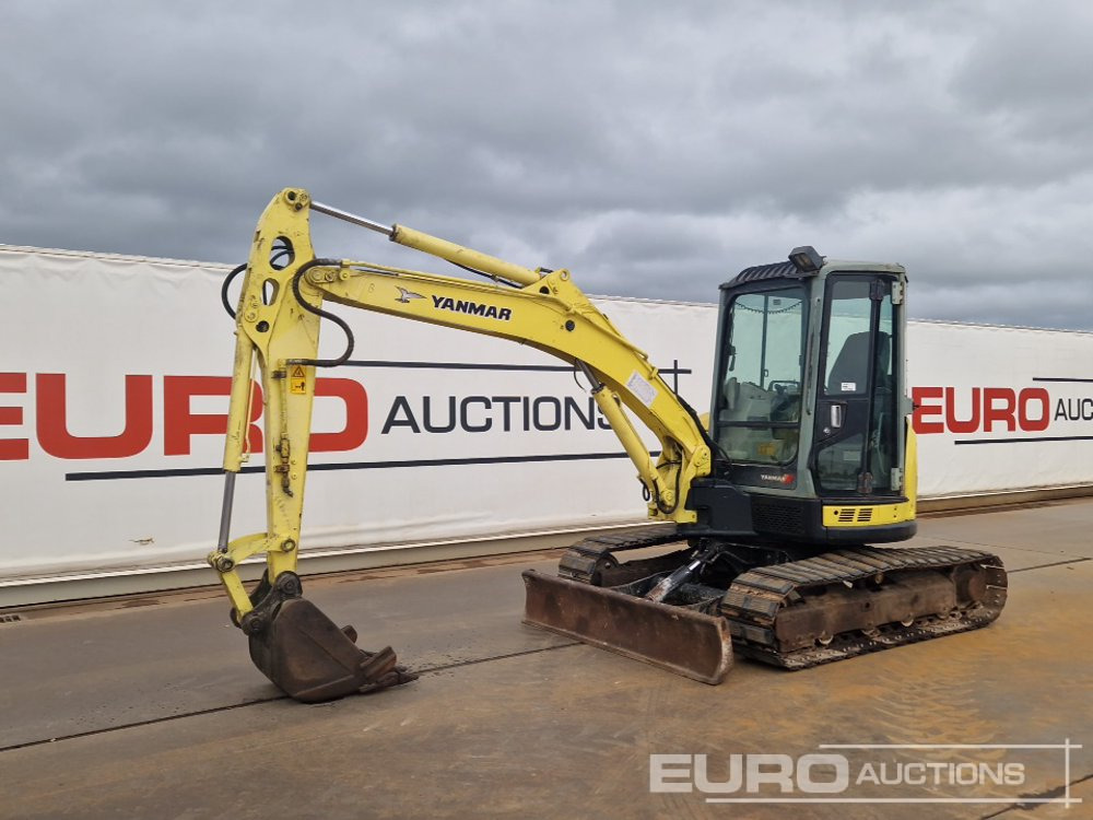 Yanmar Vi055-5B - Minikotró: 1 kép. Yanmar Vi055-5B - Minikotró: 1 kép.