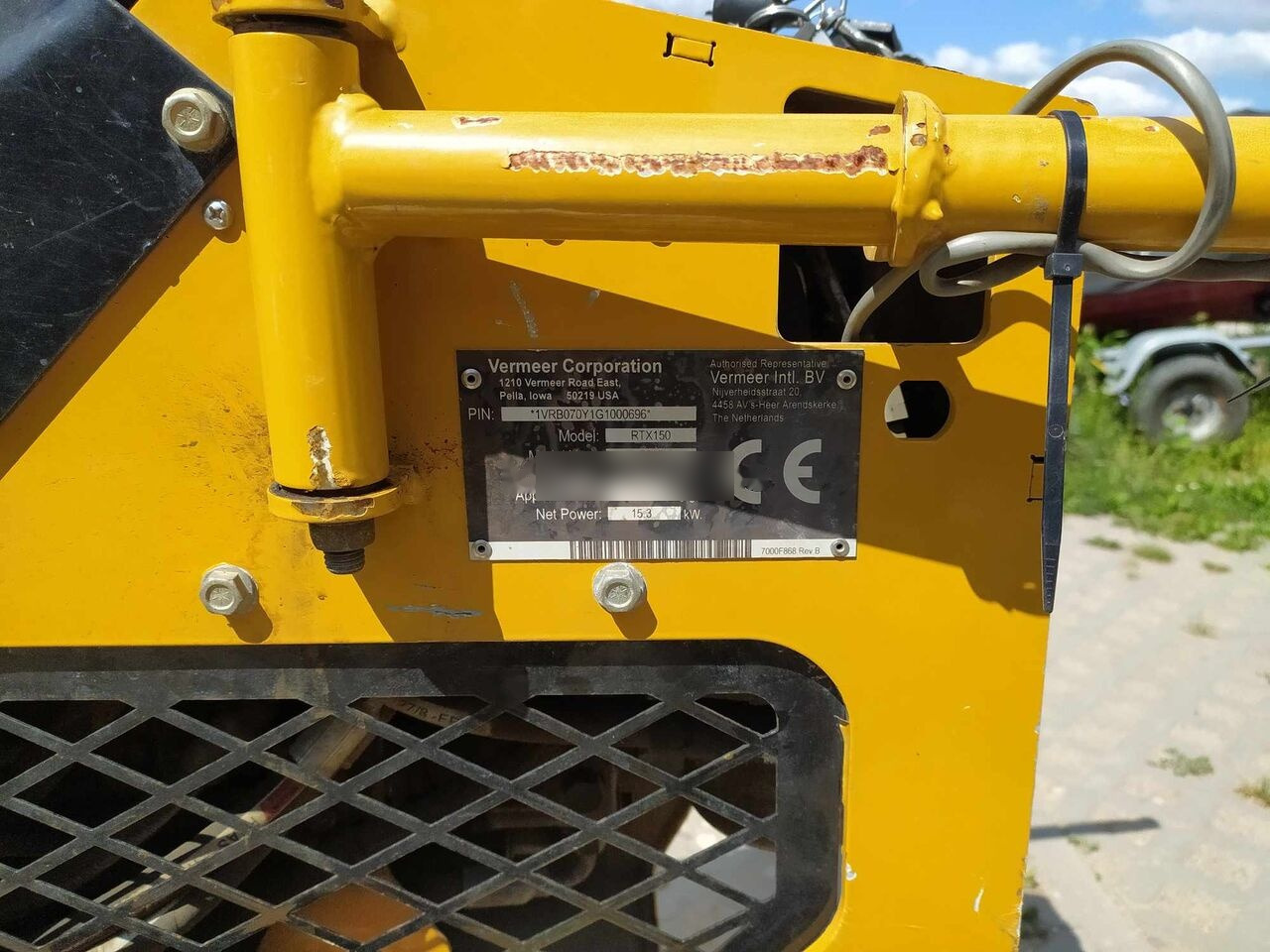 Árokásó Vermeer RTX150: 6 kép. Árokásó Vermeer RTX150: 6 kép.
