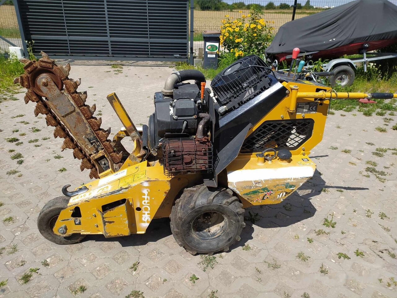 Vermeer RTX150 - Árokásó: 1 kép. Vermeer RTX150 - Árokásó: 1 kép.